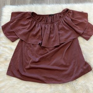 West Kei Flowy Light Purple Blouse (Large)